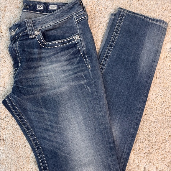 Miss Me Dark Blue Boot Cut Jeans - Picture 4 of 5